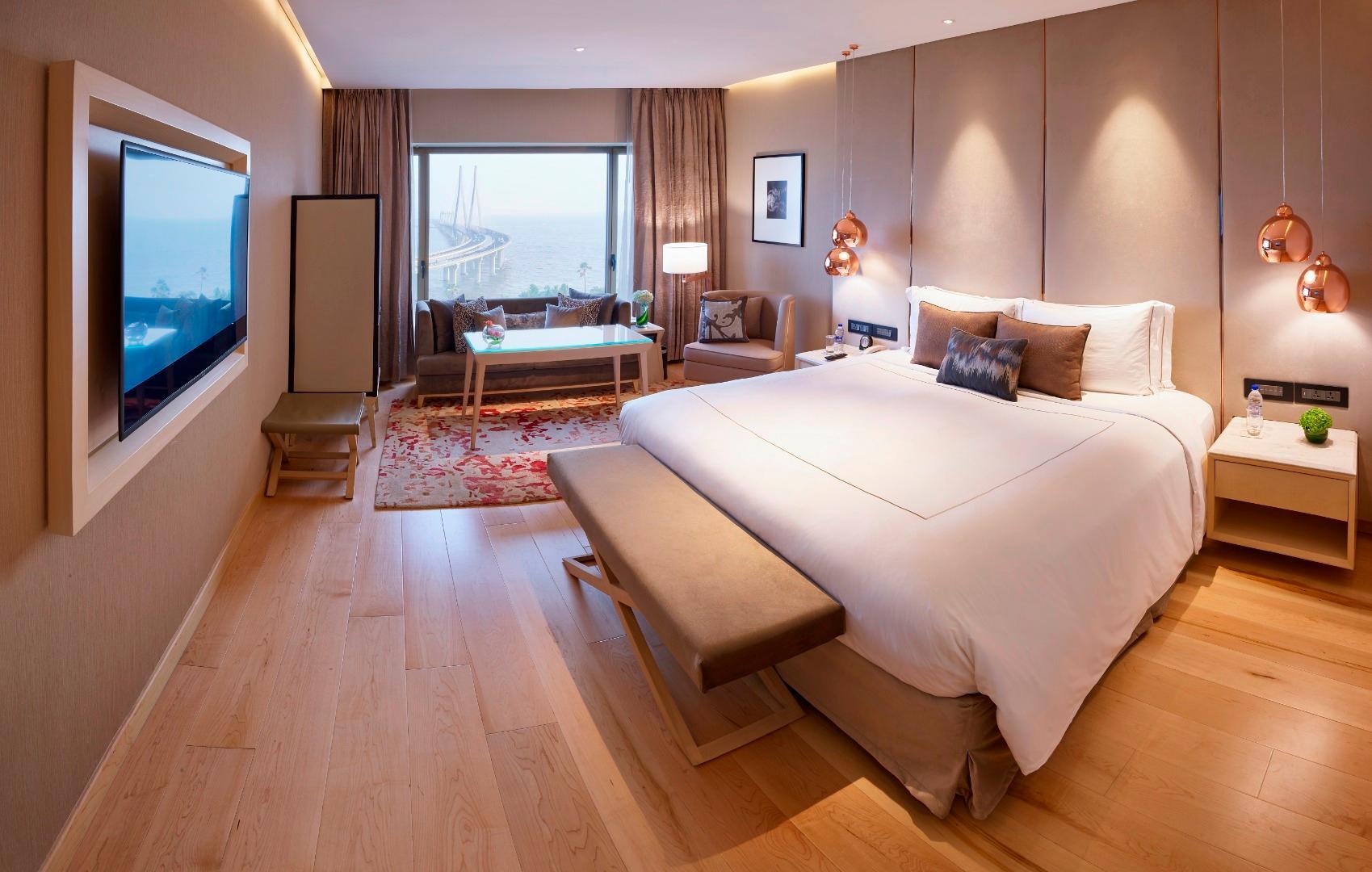 Отель Taj Lands End Мумбаи Экстерьер фото Deluxe Room