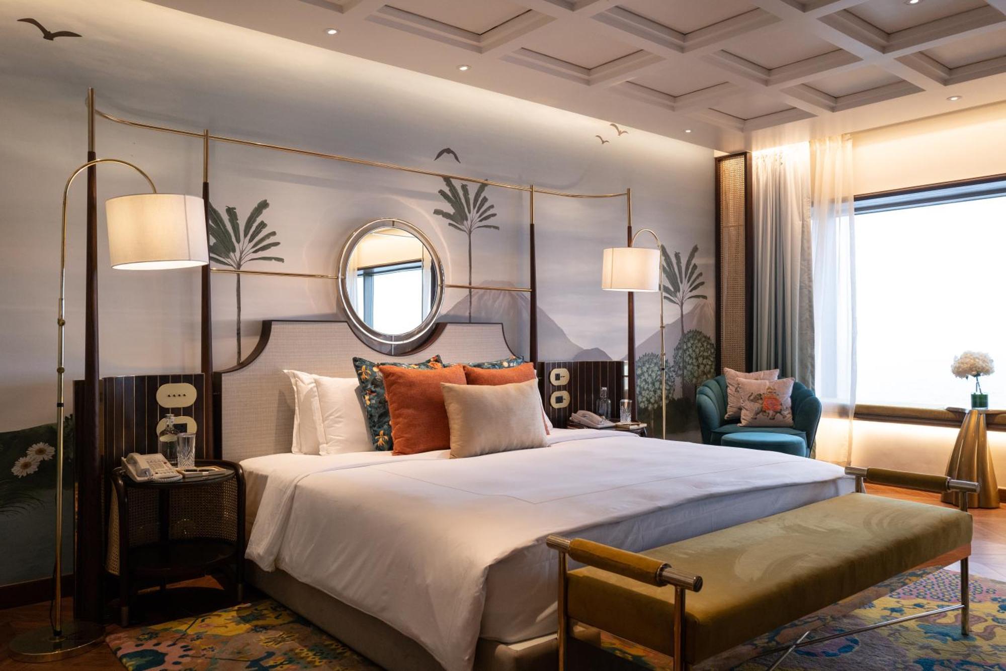 Отель Taj Lands End Мумбаи Экстерьер фото Deluxe Room
